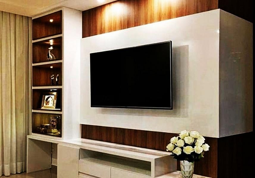 Glass TV Unit Designs for hall