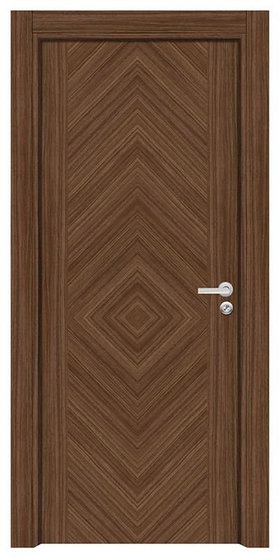 Carved Veneer Door Design