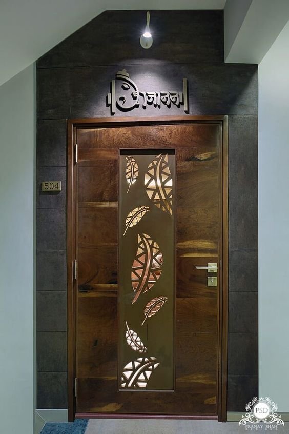 Traditional Kitchen Door Designs India