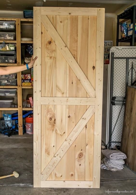 DIy double barn door
