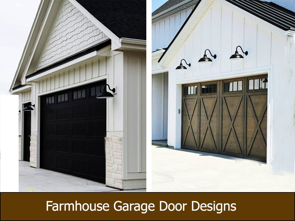 Farmhouse Garage Door Designs